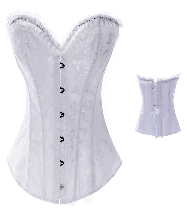 New Rhinestone Corset Full Ste - Boning Corset Steel recension och pris