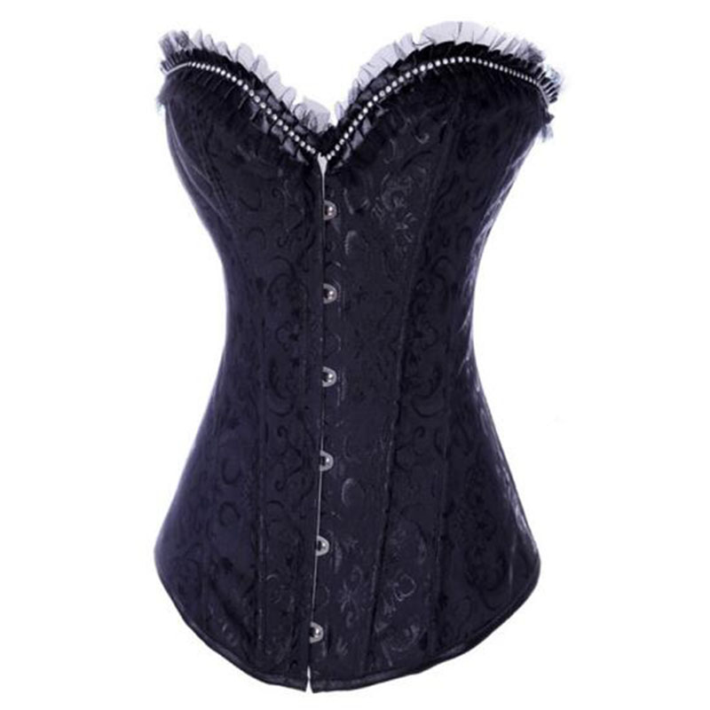 New Rhinestone Corset Full Ste - Boning Corset Steel recension och pris