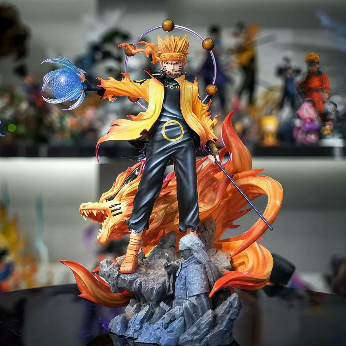 Anime Ninja Figure Flame Effec - Cosplay Flame Prop recension och pris