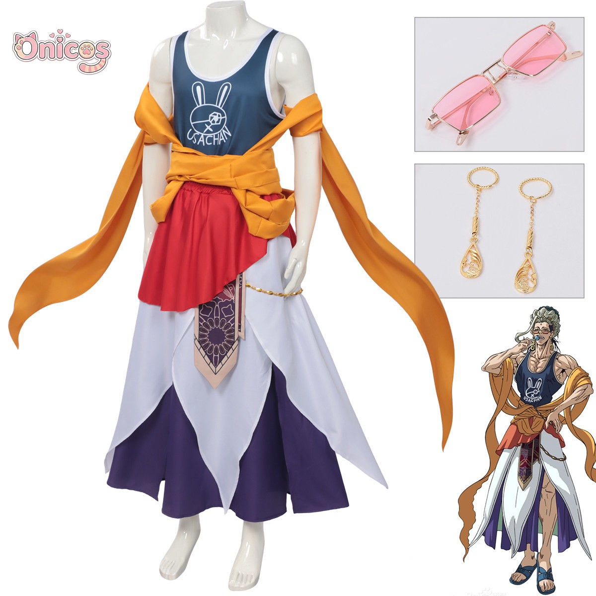 Record of Ragnarok Buddha Cosp - Prop De Cosplay recension och pris