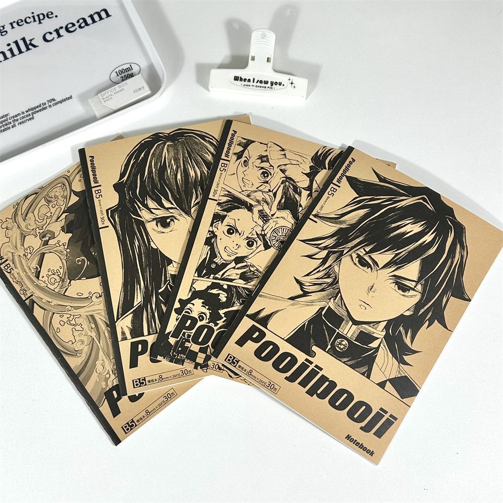 Ins style Demon Slayer B5 kraf - Cosplay Prop Book recension och pris