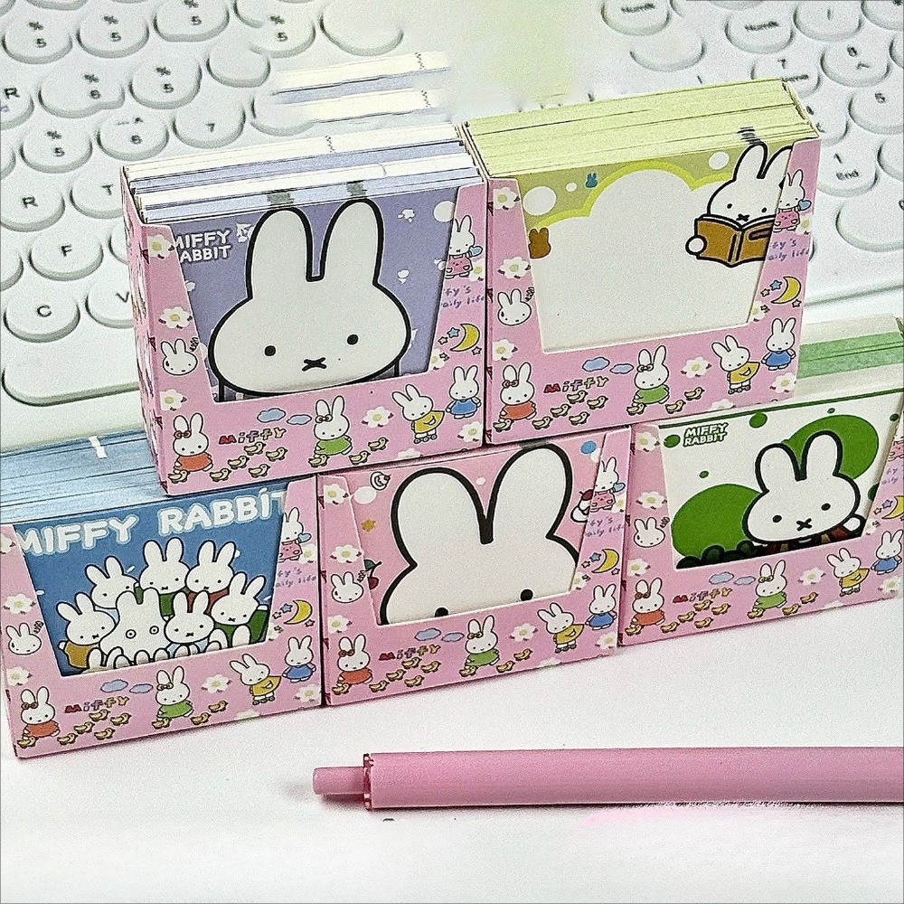 5 Types Kawaii Miffy Cute Memo - Cosplay Prop Book recension och pris