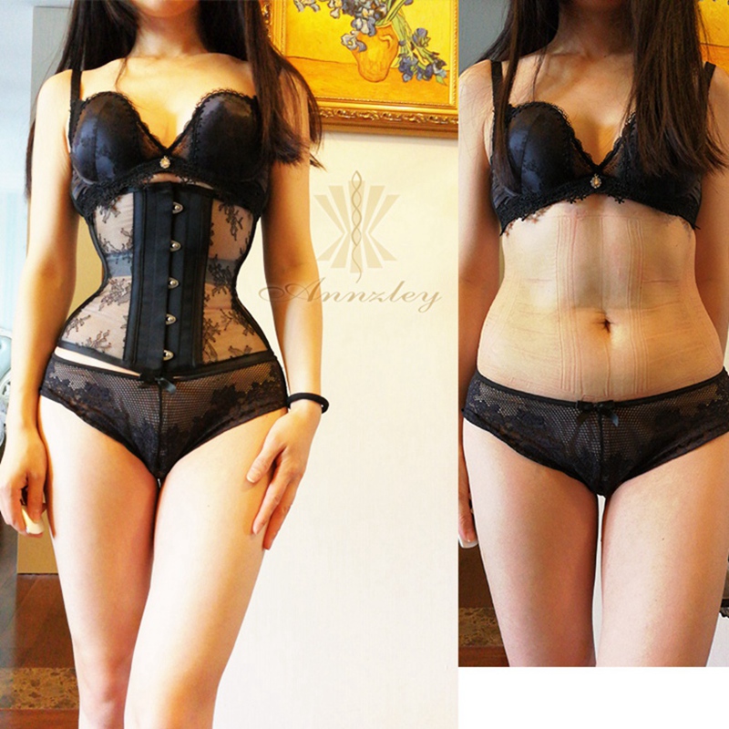 Annzley Corset Slimming Before - Boning Corset Steel recension och pris