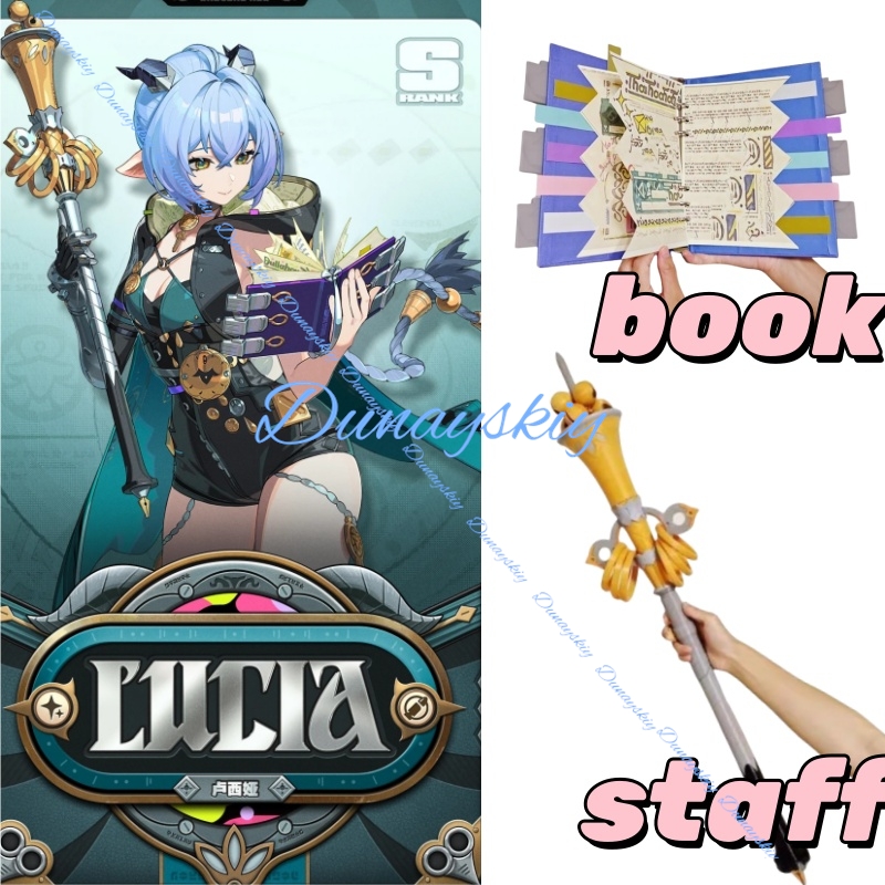 Game Zenless Zone Zero Lucia C - Cosplay Prop Book recension och pris