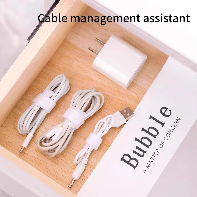 Cut-Free Reusable Cable Organi - Velcro Hook Loop recension och pris