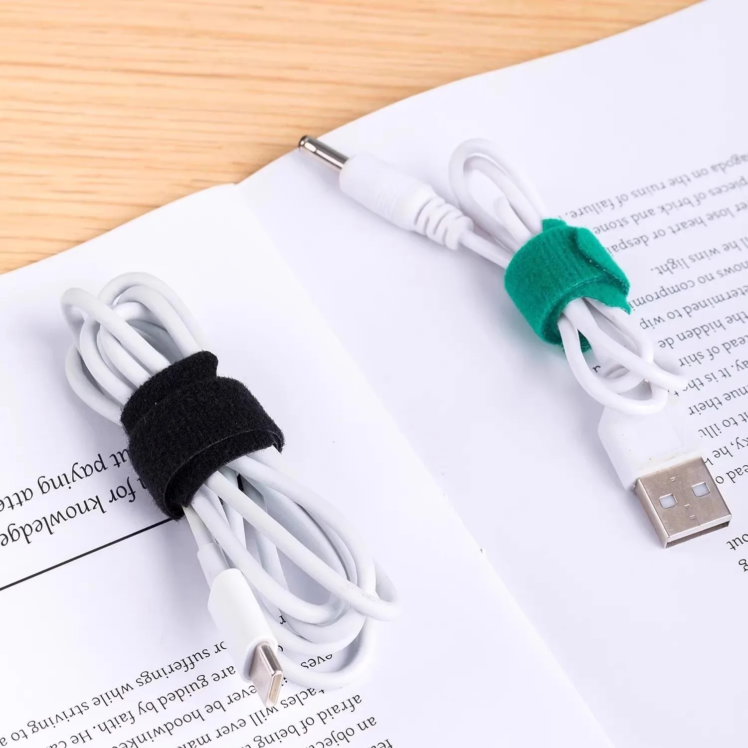 Cut-Free Reusable Cable Organi - Velcro Hook Loop recension och pris