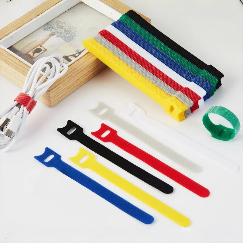 Cut-Free Reusable Cable Organi - Velcro Hook Loop recension och pris