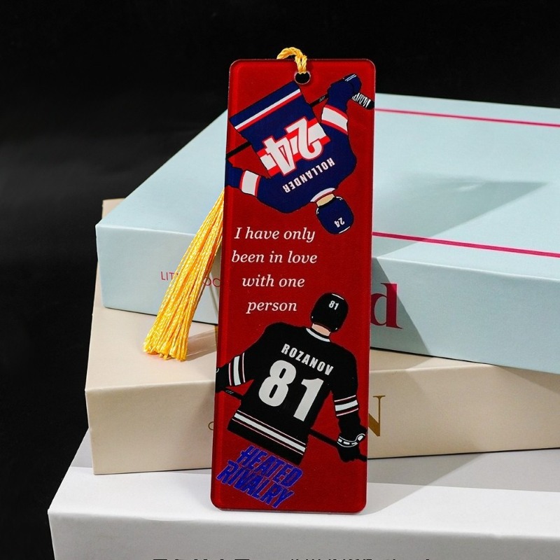 Hot Heated Rivalry Bookmarks I - Cosplay Prop Book recension och pris