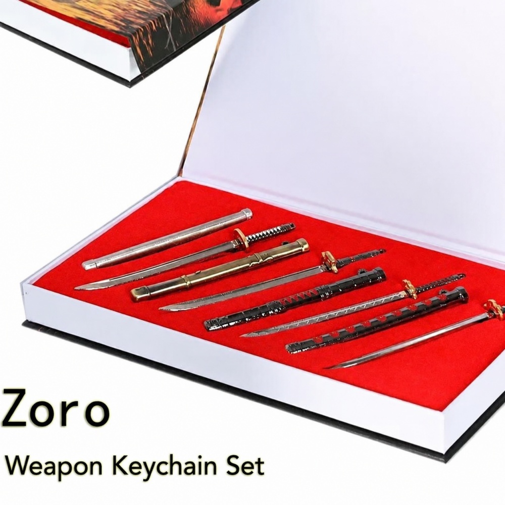 Anime One Piece Zoro Sword Key - Cosplay Prop Katana recension och pris