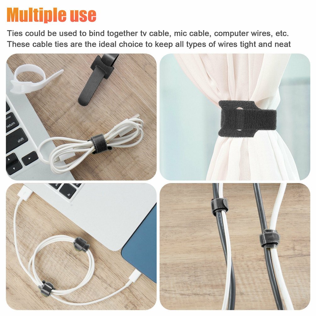 Velcros for Cables Cable Ties  - Velcro Hook Loop recension och pris
