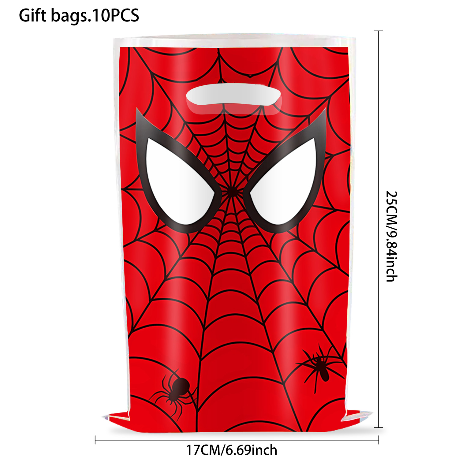 Superhero Spiderman Birthday P - Cosplay Prop Filler recension och pris