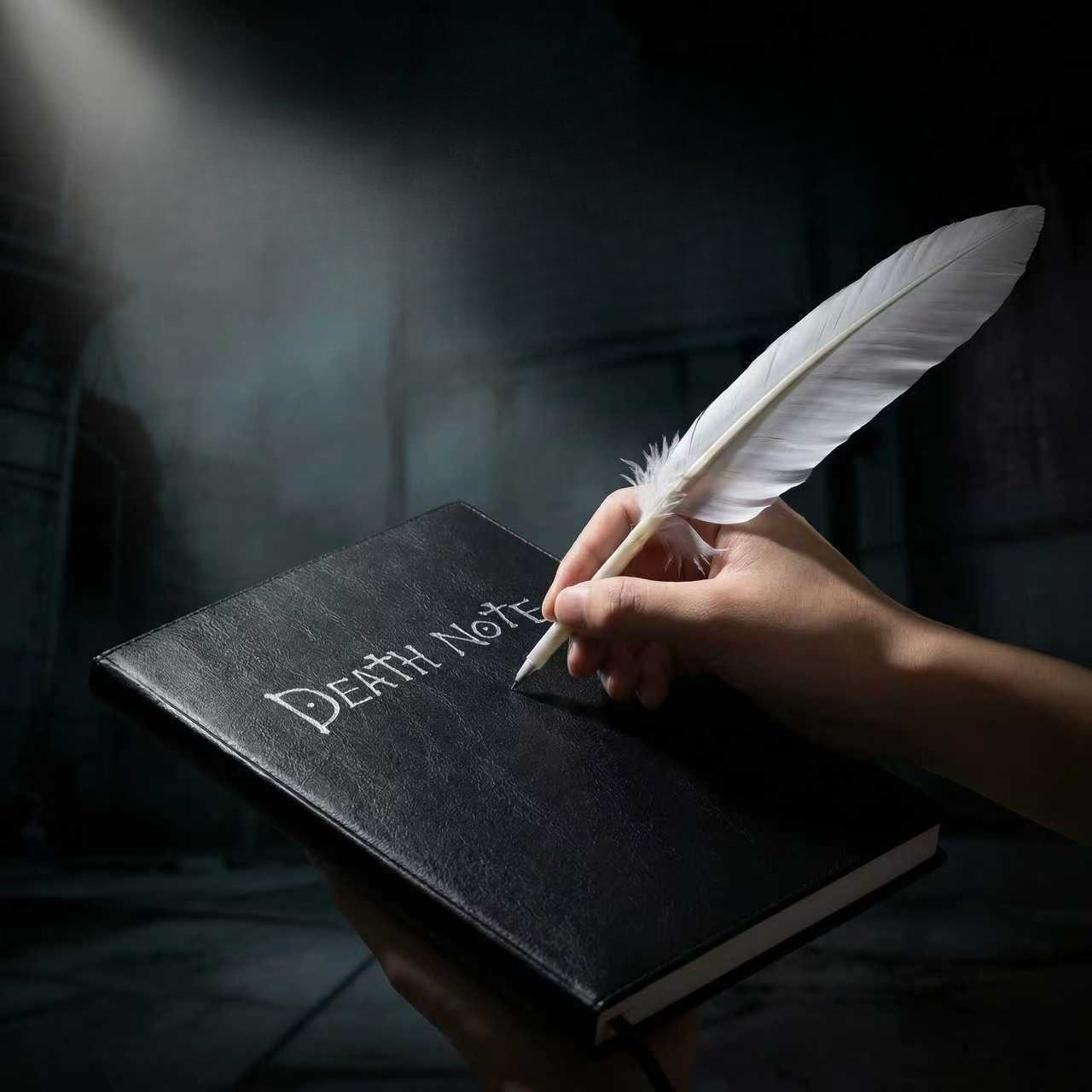 Anime Death Note Notebook Leat - Cosplay Prop Book recension och pris