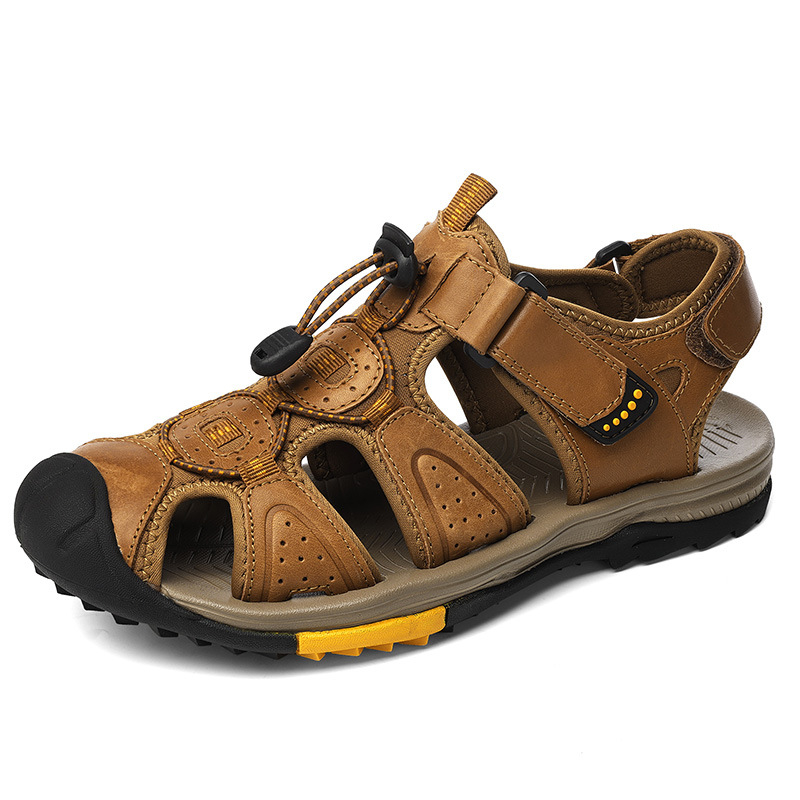 Large Size New Summer Men's To - Velcro Hook Loop recension och pris