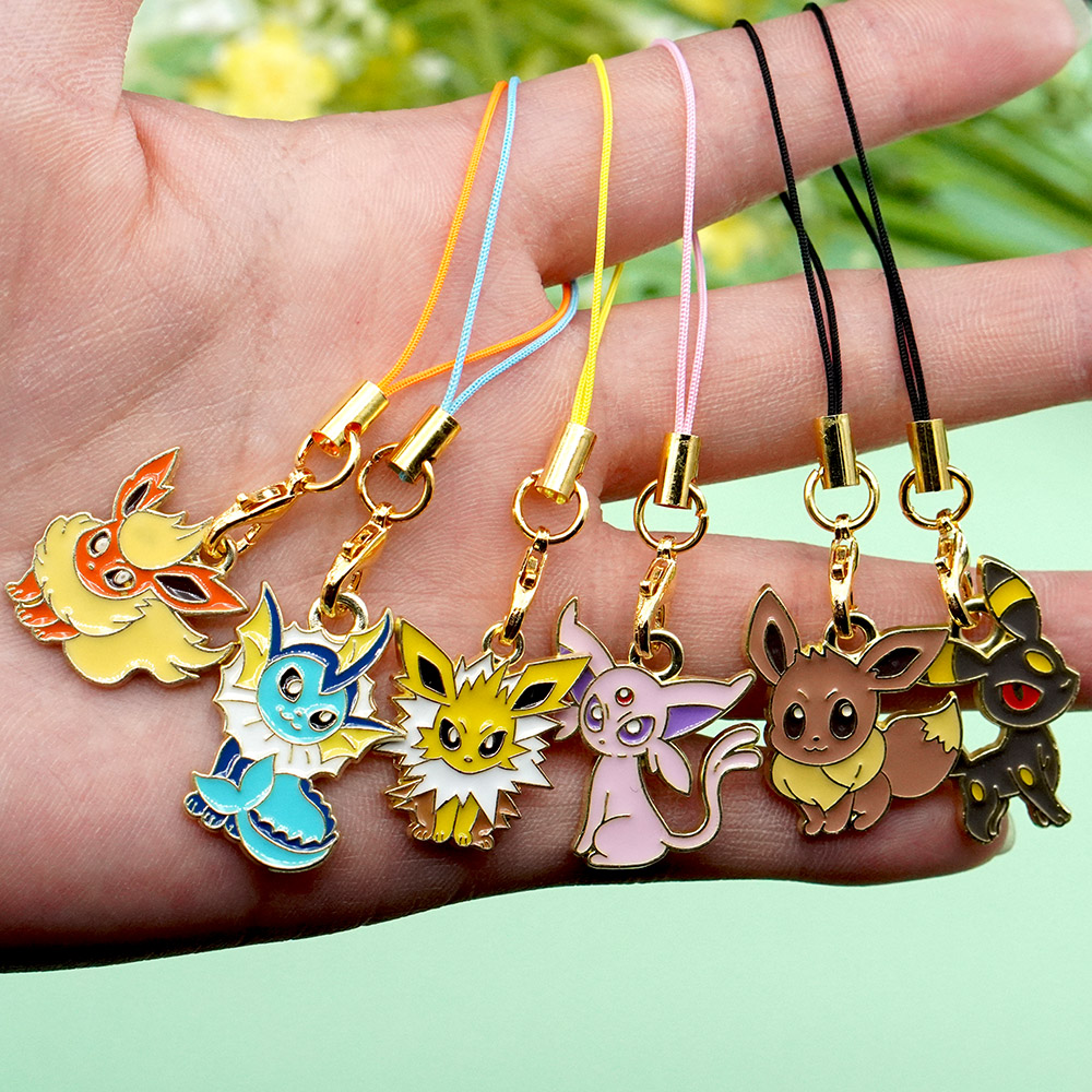 6Pcs Hot Anime Pokemon Eevee P - Evoker Cosplay Prop recension och pris