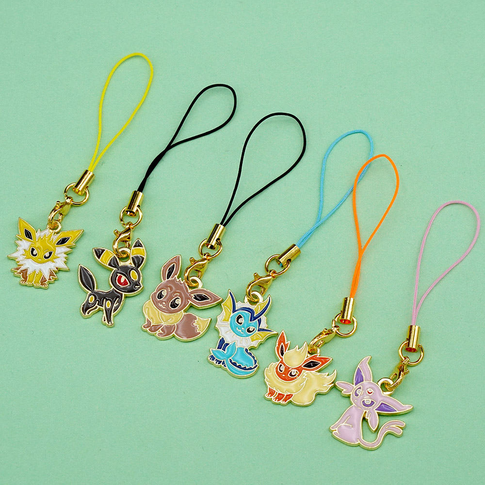 6Pcs Hot Anime Pokemon Eevee P - Evoker Cosplay Prop recension och pris