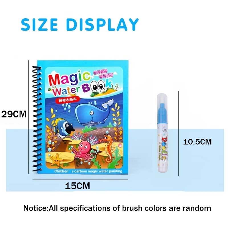 1pc Reusable Water Drawing Boo - Cosplay Prop Book recension och pris