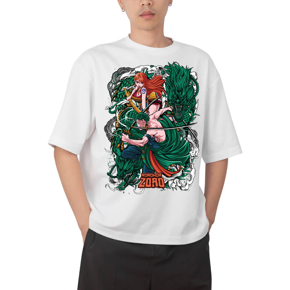 One Piece 2026 Men Cotton Tshi - Cosplay Flame Prop recension och pris