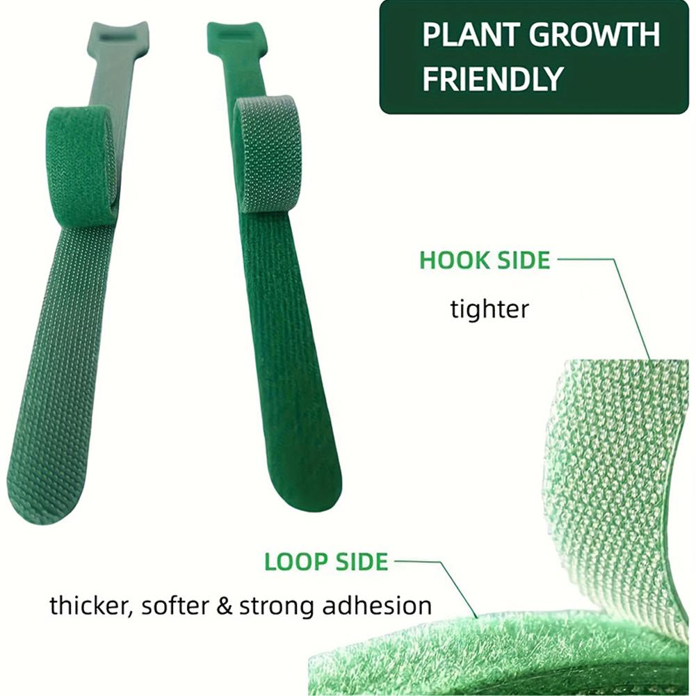 100pcs Reusable Adjustable Non - Velcro Hook Loop recension och pris
