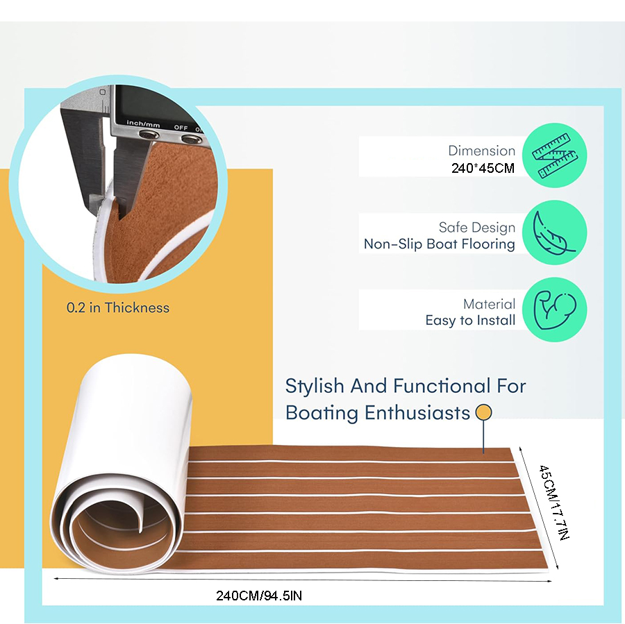EVA Foam Boat Flooring Decking - Eva Foam Sheet recension och pris