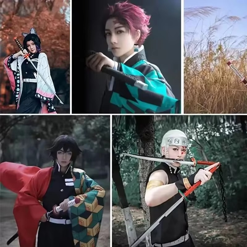 41in/104cm Demon Slayer Katana - Cosplay Prop Katana recension och pris