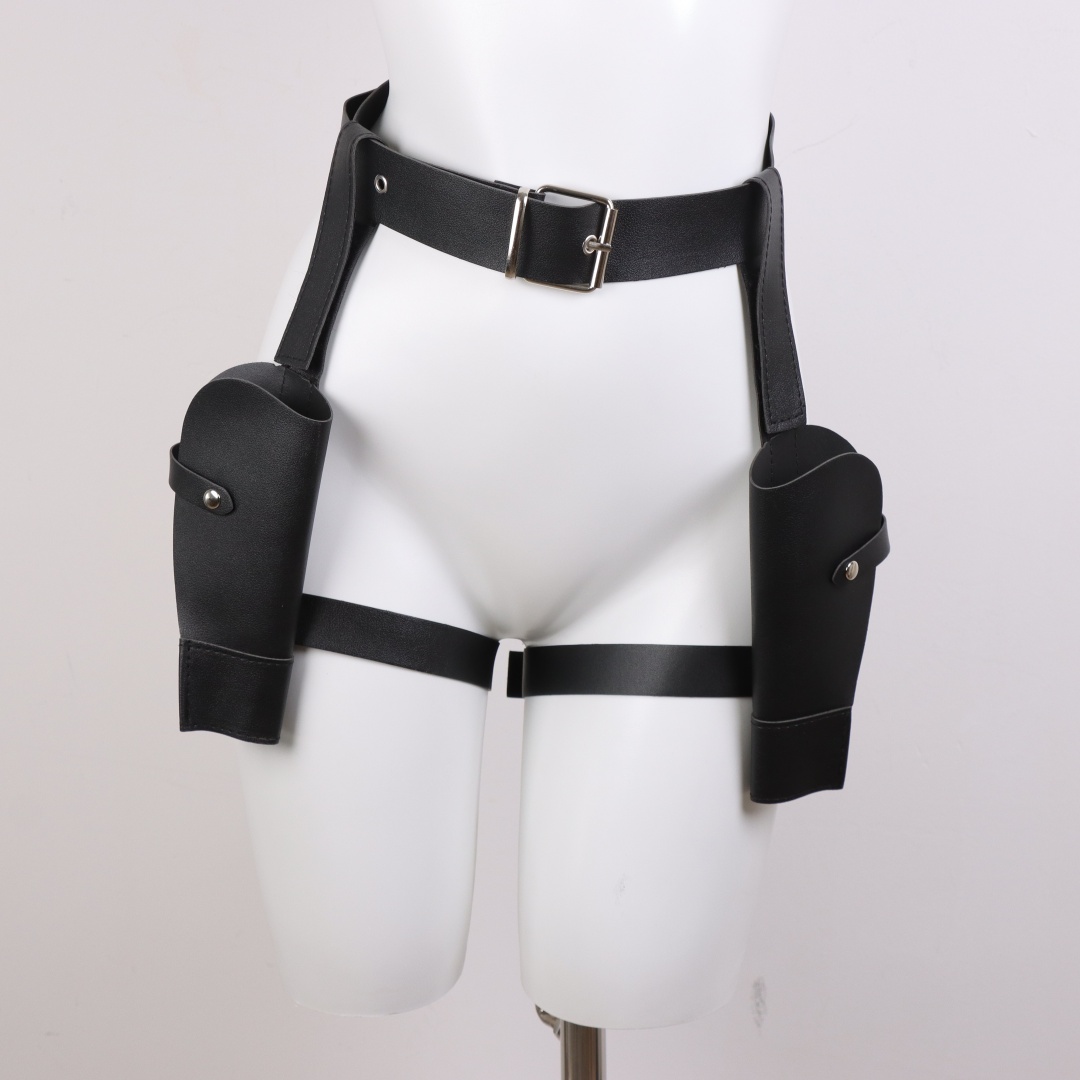 Adult Vintage PU Leather Waist - Cosplay Prop Pistol recension och pris