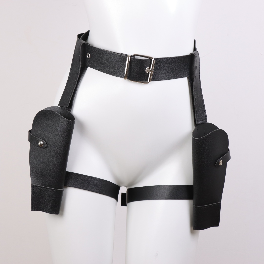 Adult Vintage PU Leather Waist - Cosplay Prop Pistol recension och pris