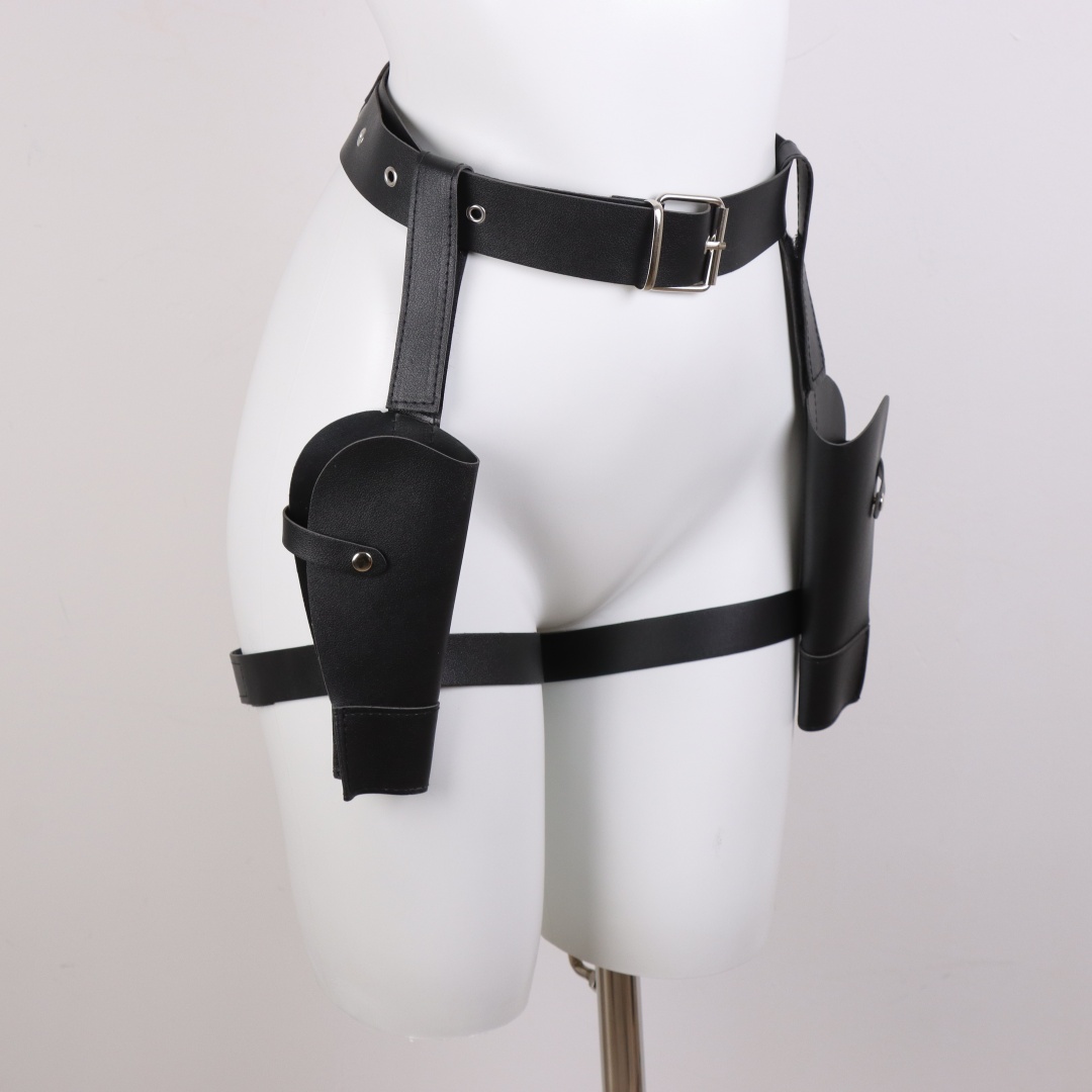 Adult Vintage PU Leather Waist - Cosplay Prop Pistol recension och pris