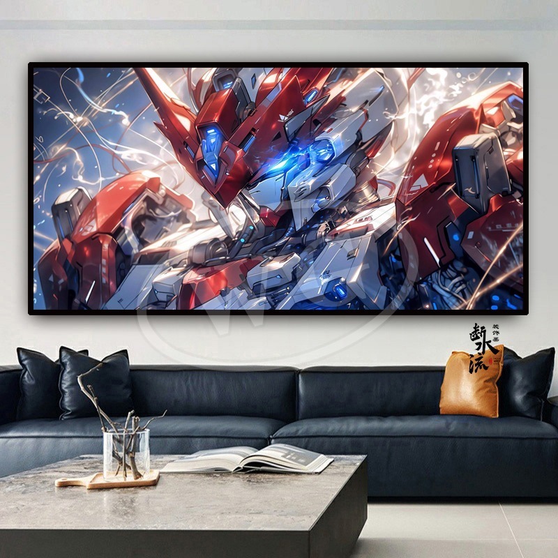 Gundam Hanging Paintings Attac - Bandai Gundam Hg recension och pris