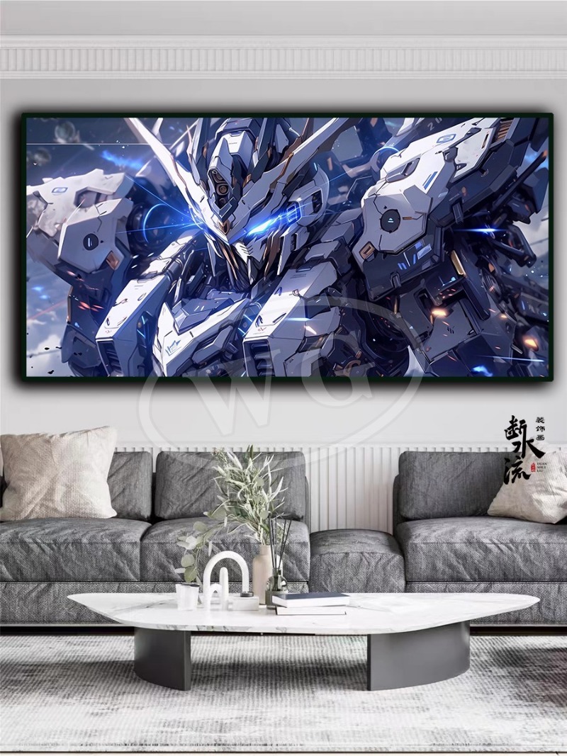 Gundam Hanging Paintings Attac - Bandai Gundam Hg recension och pris