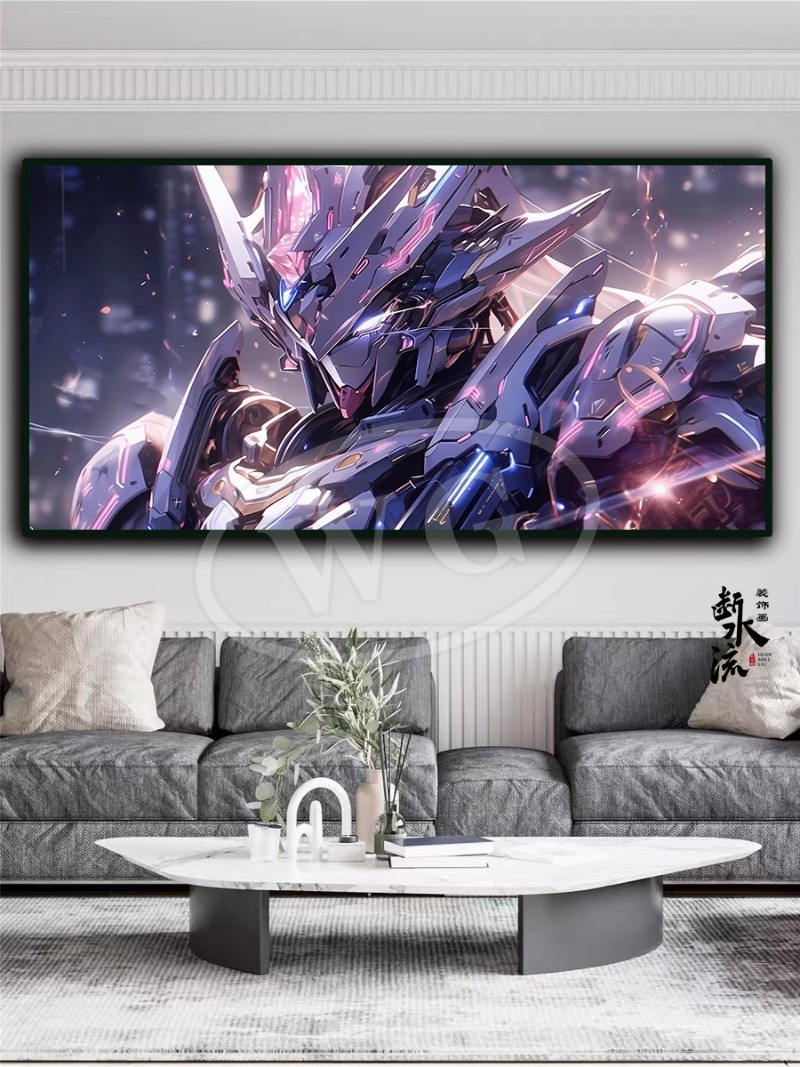 Gundam Hanging Paintings Attac - Bandai Gundam Hg recension och pris