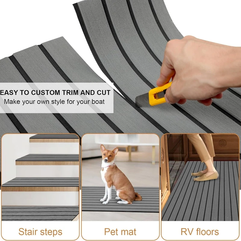 Faux Teak EVA Foam Boat Floori - Eva Foam Sheet recension och pris