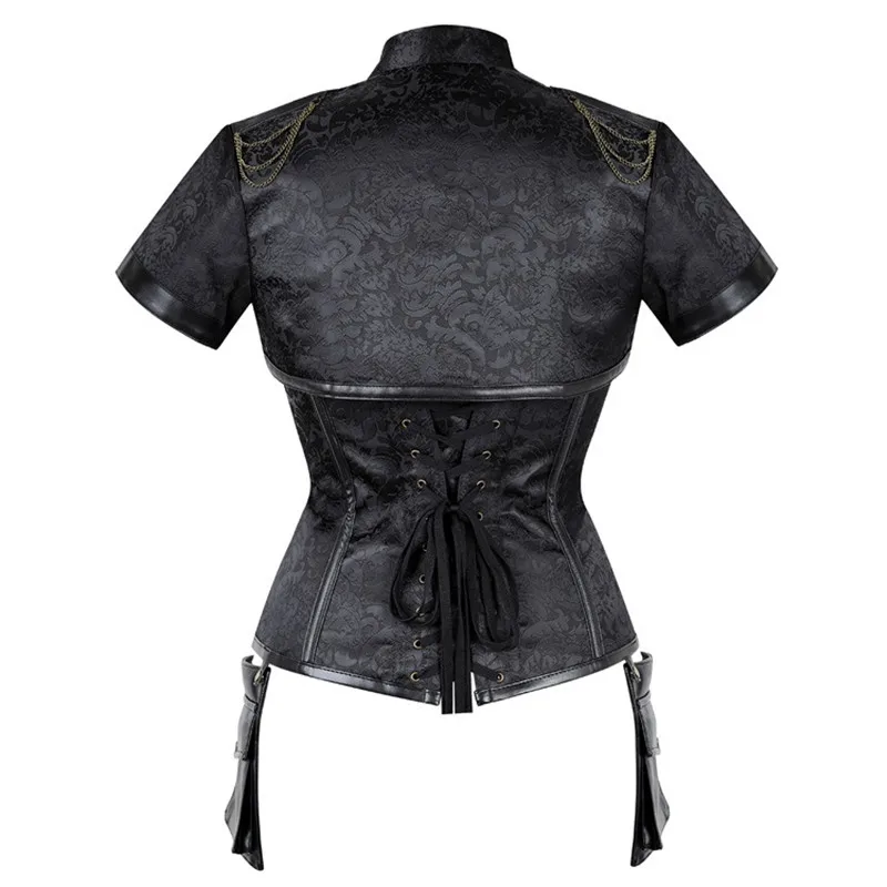 Medieval Women Overbust Corset - Boning Corset Steel recension och pris